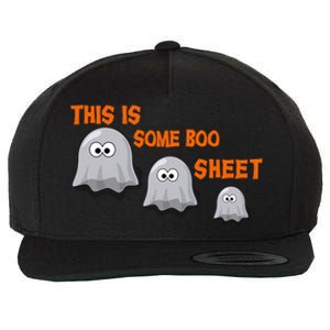 This Is Some Boo Sheet Cute Family Halloween Funny Gift Wool Snapback Cap