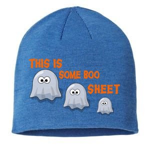 This Is Some Boo Sheet Cute Family Halloween Funny Gift Sustainable Beanie