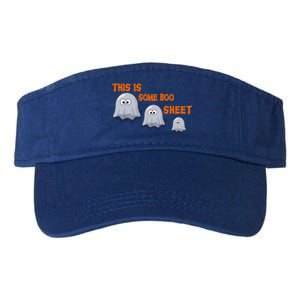 This Is Some Boo Sheet Cute Family Halloween Funny Gift Valucap Bio-Washed Visor