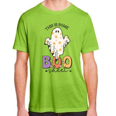 This Is Some Boo Sheet Cute Ghost Funny Halloween Costume Gift Adult ChromaSoft Performance T-Shirt