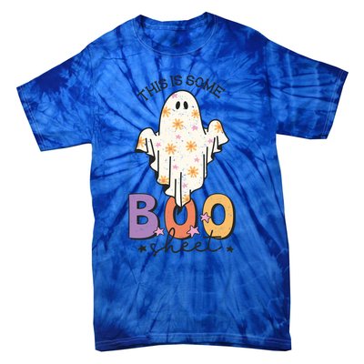 This Is Some Boo Sheet Cute Ghost Funny Halloween Costume Gift Tie-Dye T-Shirt