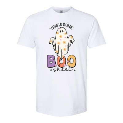 This Is Some Boo Sheet Cute Ghost Funny Halloween Costume Gift Softstyle CVC T-Shirt