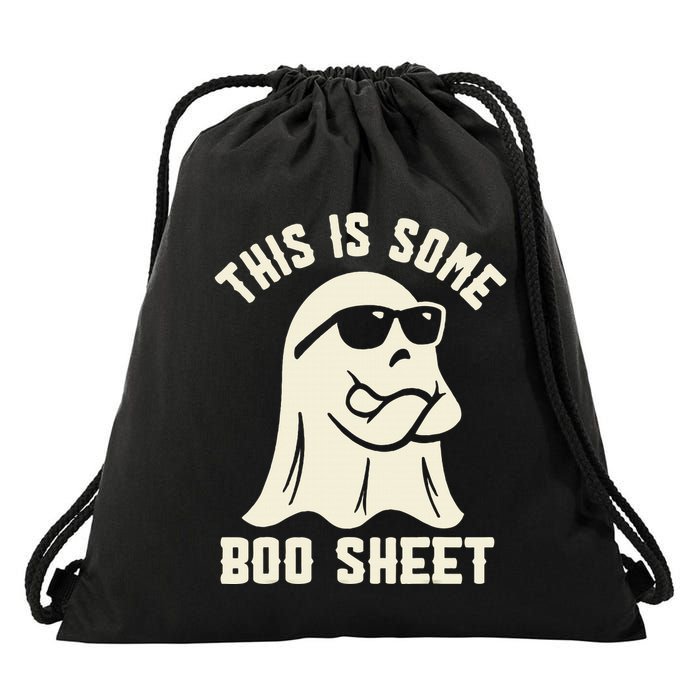 This Is Some Boo Sheet Drawstring Bag