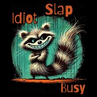 Today Is Slap An Idiot Day IM Gonna Be Busy 16oz Travel Tumbler