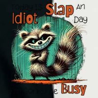 Today Is Slap An Idiot Day IM Gonna Be Busy Infant Baby Jersey Bodysuit