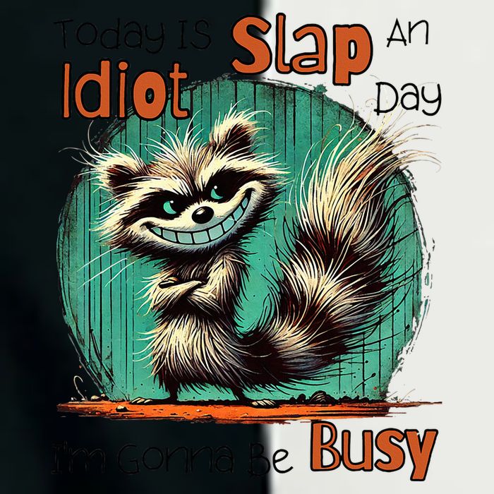 Today Is Slap An Idiot Day IM Gonna Be Busy Infant Baby Jersey Bodysuit