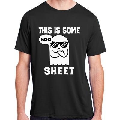 This Is Some Boo Sheet Retro Halloween Costume Adult ChromaSoft Performance T-Shirt