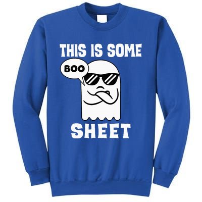 This Is Some Boo Sheet Retro Halloween Costume Sweatshirt