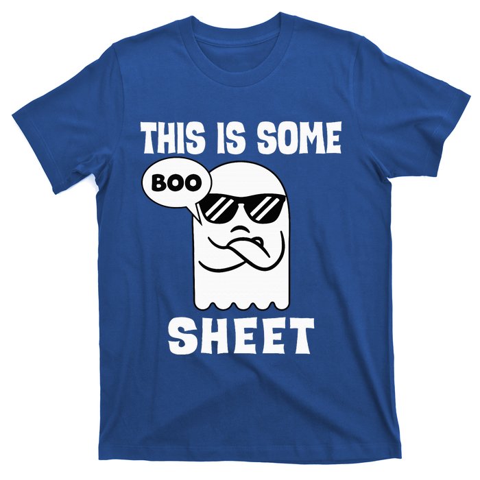 This Is Some Boo Sheet Retro Halloween Costume T-Shirt