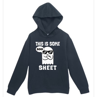 This Is Some Boo Sheet Retro Halloween Costume Urban Pullover Hoodie