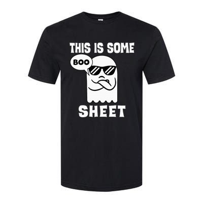 This Is Some Boo Sheet Retro Halloween Costume Softstyle CVC T-Shirt