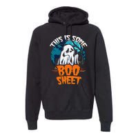 This Is Some Boo Sheet Ghost Halloween Costume Premium Hoodie