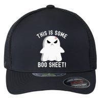 This Is Some Boo Sheet Halloween Ghost Costume Flexfit Unipanel Trucker Cap