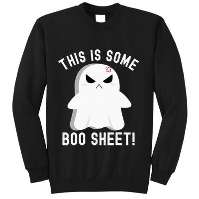 This Is Some Boo Sheet Halloween Ghost Costume Sweatshirt