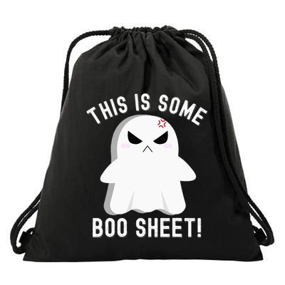This Is Some Boo Sheet Halloween Ghost Costume Drawstring Bag