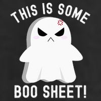 This Is Some Boo Sheet Halloween Ghost Costume 25L Jumbo Tote