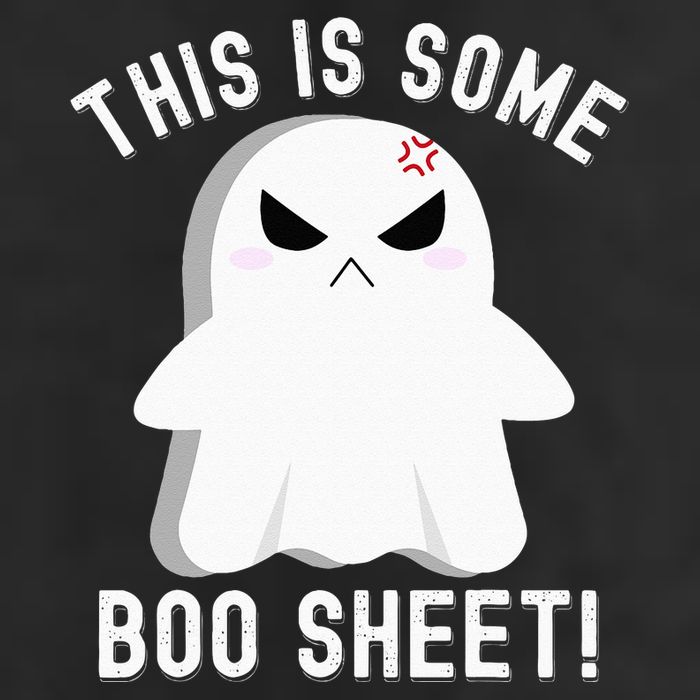 This Is Some Boo Sheet Halloween Ghost Costume 25L Jumbo Tote