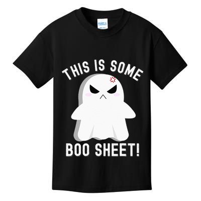 This Is Some Boo Sheet Halloween Ghost Costume Kids T-Shirt