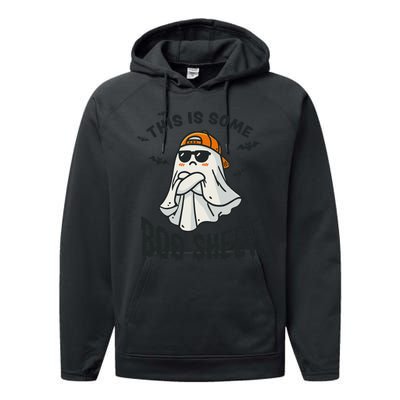 This Is Some Boo Sheet Ghost Funny Halloween Gift Performance Fleece Hoodie