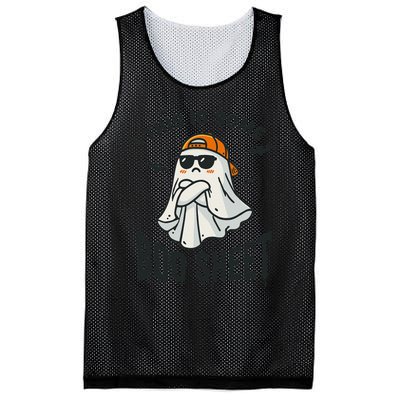 This Is Some Boo Sheet Ghost Funny Halloween Gift Mesh Reversible Basketball Jersey Tank