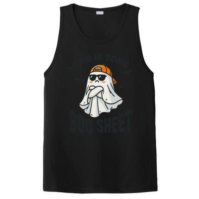 This Is Some Boo Sheet Ghost Funny Halloween Gift PosiCharge Competitor Tank