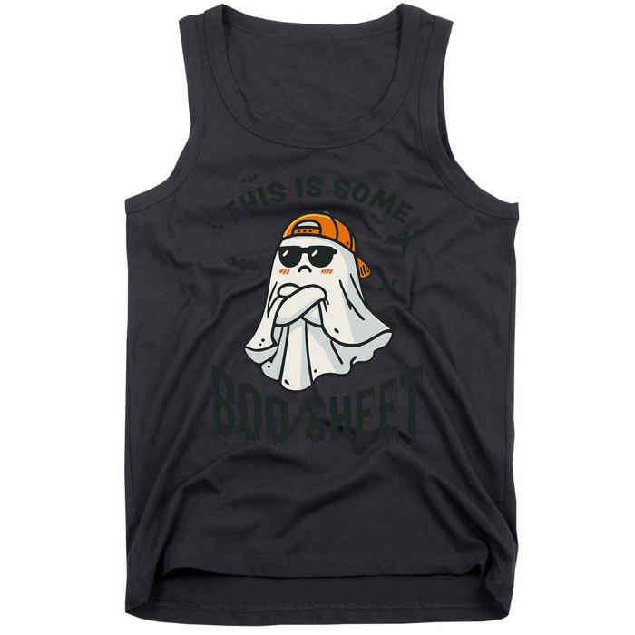 This Is Some Boo Sheet Ghost Funny Halloween Gift Tank Top