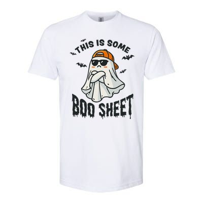 This Is Some Boo Sheet Ghost Funny Halloween Gift Softstyle CVC T-Shirt