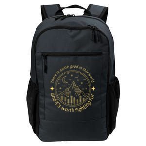 There Is Some Good In This World Mountain Landscape Fantasy Daily Commute Backpack