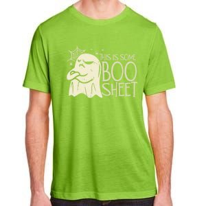 This Is Some Boo Sheet Halloween Groovy Funny Gift Gift Adult ChromaSoft Performance T-Shirt