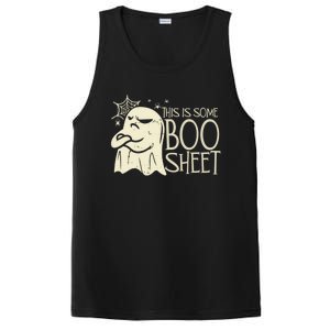 This Is Some Boo Sheet Halloween Groovy Funny Gift Gift PosiCharge Competitor Tank