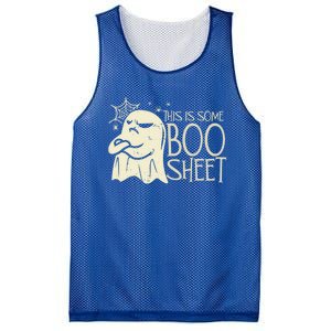 This Is Some Boo Sheet Halloween Groovy Funny Gift Gift Mesh Reversible Basketball Jersey Tank