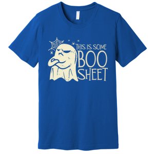 This Is Some Boo Sheet Halloween Groovy Funny Gift Gift Premium T-Shirt