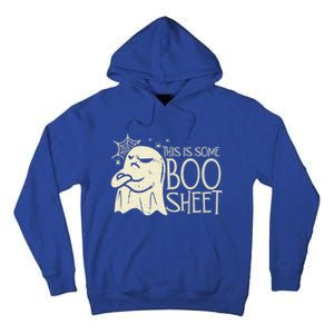 This Is Some Boo Sheet Halloween Groovy Funny Gift Gift Tall Hoodie