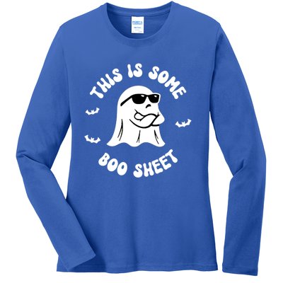 This Is Some Boo Sheet Gift Ladies Long Sleeve Shirt