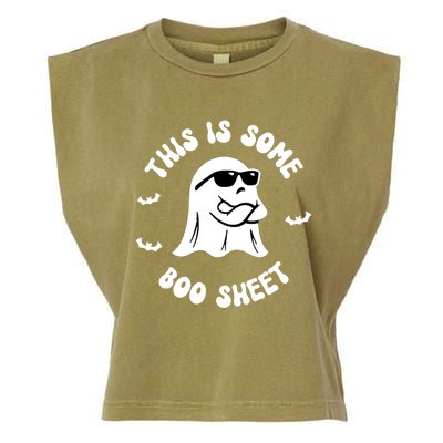 This Is Some Boo Sheet Gift Garment-Dyed Women's Muscle Tee