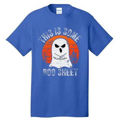 This Is Some Boo Sheet Ghost Halloween Costume Tall T-Shirt