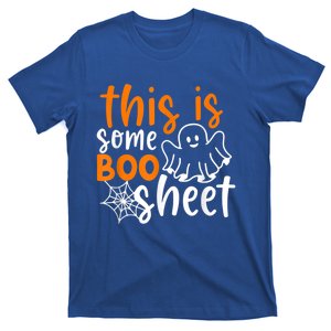 This Is Some Boo Sheegift Funny Halloween Ghost Spooky Gift T-Shirt