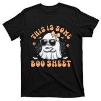 This Is Some Boo Sheet Women Cute Ghost Halloween Gift T-Shirt