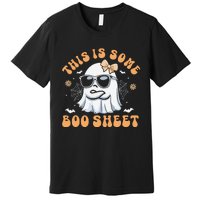 This Is Some Boo Sheet Women Cute Ghost Halloween Gift Premium T-Shirt