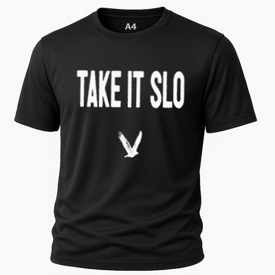 Take It Slo With Eagle Cal Poly Relax Classic Cooling Performance Crew T-Shirt