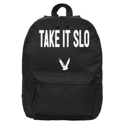 Take It Slo With Eagle Cal Poly Relax Classic 16 in Basic Backpack