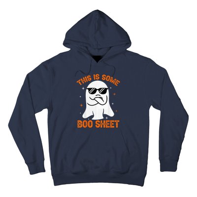 This Is Some Boo Sheet Ghost Retro Halloween Costume Wo Hoodie