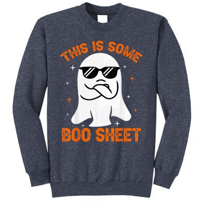 This Is Some Boo Sheet Ghost Retro Halloween Costume Wo Sweatshirt