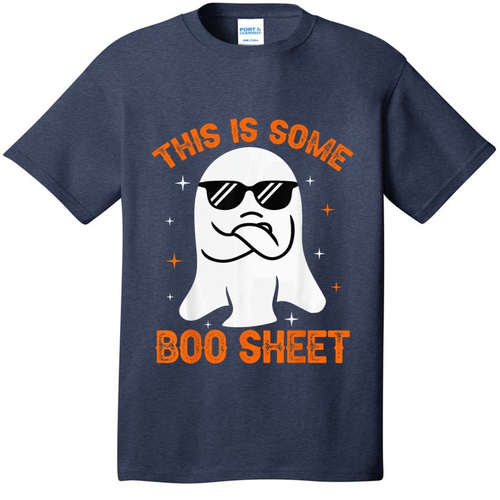 This Is Some Boo Sheet Ghost Retro Halloween Costume Wo T-Shirt