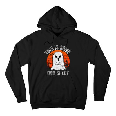 This Is Some Boo Sheet Ghost Halloween Costume Funny Hoodie