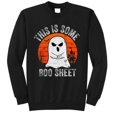 This Is Some Boo Sheet Ghost Halloween Costume Funny Sweatshirt