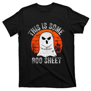 This Is Some Boo Sheet Ghost Halloween Costume Funny T-Shirt