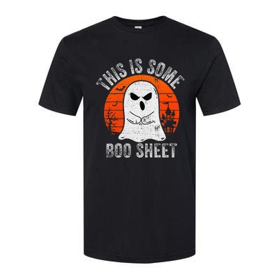 This Is Some Boo Sheet Ghost Halloween Costume Funny Softstyle CVC T-Shirt