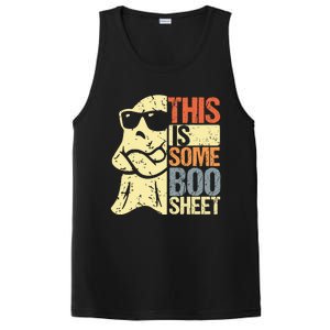 This Is Some Boo Sheet Ghost Retro Halloween Costume Design PosiCharge Competitor Tank