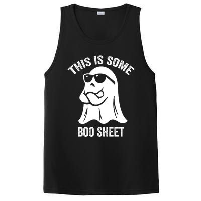 This Is Some Boo Sheet Halloween Ghost Funny PosiCharge Competitor Tank